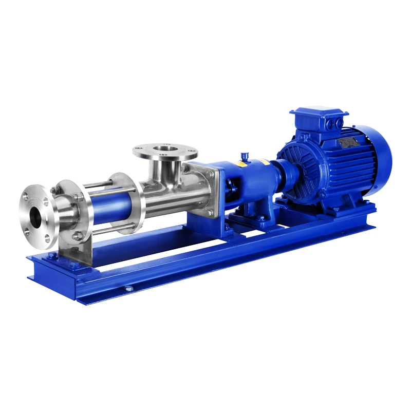 G type single screw pump stainless steel corrosion-resistant thick slurry pump G25-1 self-priming sludge screw pump high lift
G type single screw pump stainless steel corrosion-resistant thick slurry pump G25-1 self-priming sludge screw pump high lift
