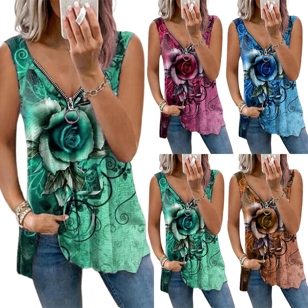 Женская майка, новинка 2022, футболка с цветочным принтом, жилет в богемном стиле, футболка без рукавов, платья Casual Tanks Top
Женская майка, новинка 2022, футболка с цветочным принтом, жилет в богемном стиле, футболка без рукавов, платья Casual Tanks Top