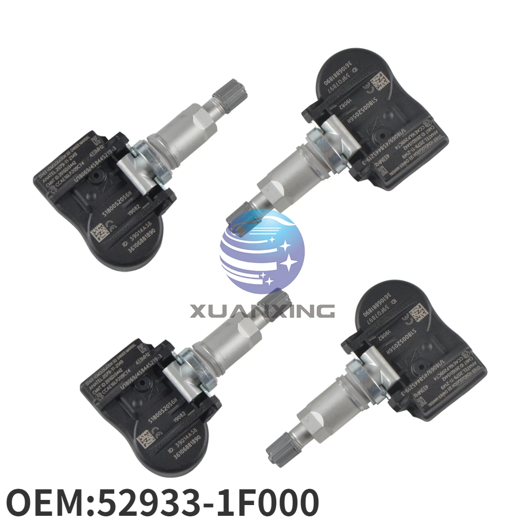 52933-1F000 Tire Pressure Sensor Monitoring System 315Mhz TPMS 529331F000 Aluminumfor Hyundai Sonata Kia
52933-1F000 Tire Pressure Sensor Monitoring System 315Mhz TPMS 529331F000 Aluminumfor Hyundai Sonata Kia