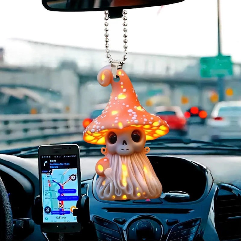 Mushroom Elf Car Pendant Halloween Car Decorations Acrylic Flat Pendant Decoration Auto Rearview Mirror Pendant Accessory
Mushroom Elf Car Pendant Halloween Car Decorations Acrylic Flat Pendant Decoration Auto Rearview Mirror Pendant Accessory