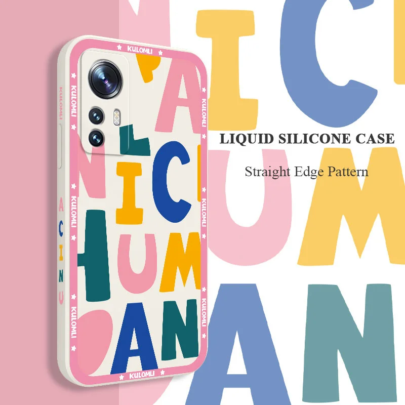 Colorful Letters Phone Case For Xiaomi Mi 12 11 Ultra lite 10 10S 9 11T 10T 9T Pro Lite Poco M4 X4 F3 X3 M3 Pro 5G Cover
Colorful Letters Phone Case For Xiaomi Mi 12 11 Ultra lite 10 10S 9 11T 10T 9T Pro Lite Poco M4 X4 F3 X3 M3 Pro 5G Cover