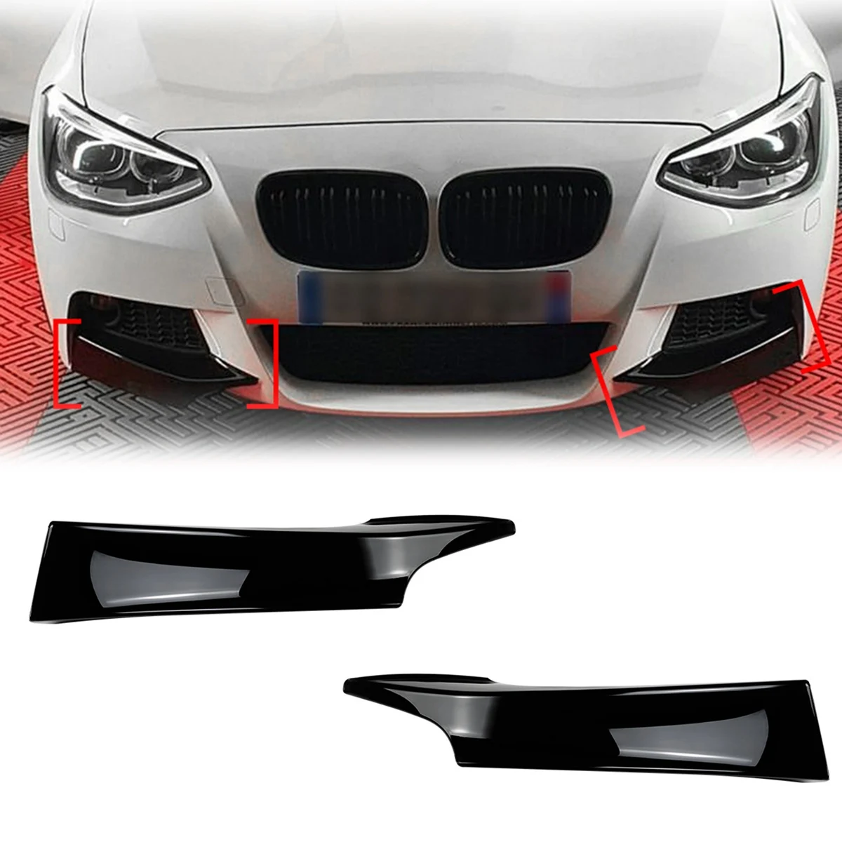 Передний бампер для BMW 1 серии 120I F20 F21 рано M Sport 2012-2014, угловой диффузор для губ, сплиттер, спойлер, защита, черный
Передний бампер для BMW 1 серии 120I F20 F21 рано M Sport 2012-2014, угловой диффузор для губ, сплиттер, спойлер, защита, черный