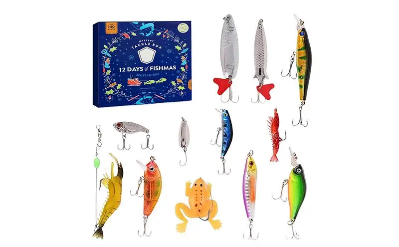 Christmas Fishing Gear Advent Calendar Fishing Tackle Advent Calendar Creative Funny Countdown Calendar for Fishing Lovers
Christmas Fishing Gear Advent Calendar Fishing Tackle Advent Calendar Creative Funny Countdown Calendar for Fishing Lovers