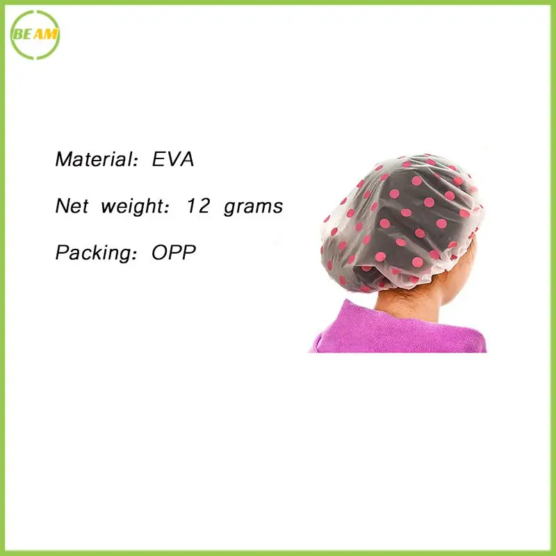 Wave Point Bath Hair Cover Shower Cap Fashion Waterproof Dot Bashroom Cap Spa Hair Salon Supplies Thicken Bathing Cap Salon
Wave Point Bath Hair Cover Shower Cap Fashion Waterproof Dot Bashroom Cap Spa Hair Salon Supplies Thicken Bathing Cap Salon