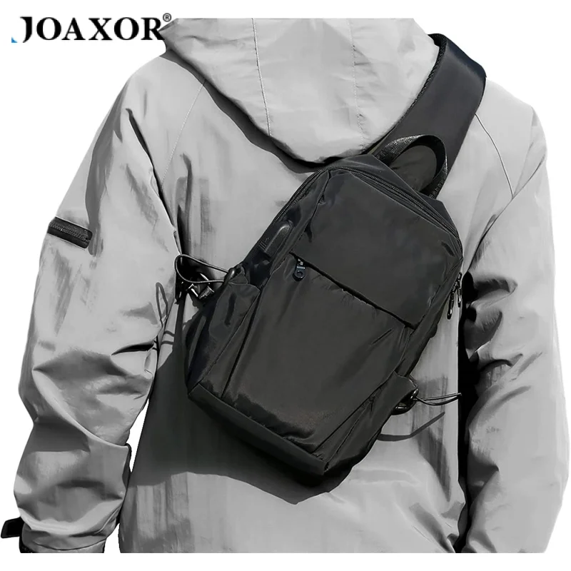JOAXOR Waterproof Small Sling Backpack Crossbody Bag Men Women Shoulder Chest Bags with USB Charger
JOAXOR Waterproof Small Sling Backpack Crossbody Bag Men Women Shoulder Chest Bags with USB Charger