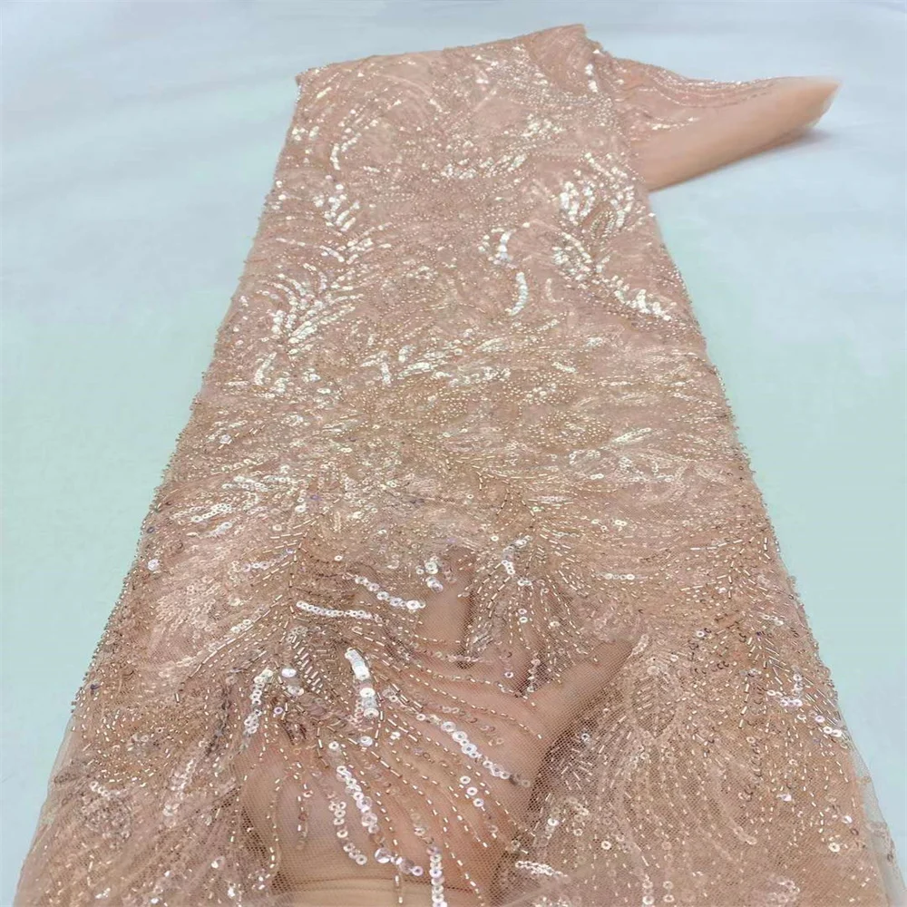 Beaded 2022 African Tulle Mesh Lace Fabric High Quality With Sequins Nigerian Lace Fabric For Women Party Wedding Dress x15-95
Beaded 2022 African Tulle Mesh Lace Fabric High Quality With Sequins Nigerian Lace Fabric For Women Party Wedding Dress x15-95