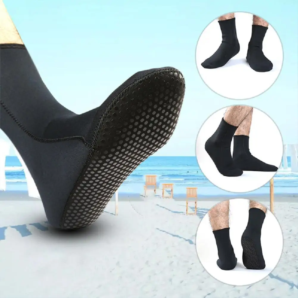 1 Pair Neoprene 3mm Diving Socks Deep Diving Non-slip Warm Waterproof Diving Socks Sports Accessories
1 Pair Neoprene 3mm Diving Socks Deep Diving Non-slip Warm Waterproof Diving Socks Sports Accessories
