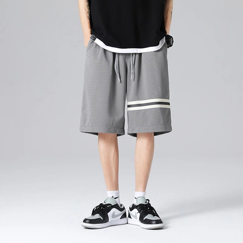 2022 Summer Loose Fit Drawstring Sweat Shorts Male All-match Plus Size Korean Fashion Urban Classic Shorts Men Basketball
2022 Summer Loose Fit Drawstring Sweat Shorts Male All-match Plus Size Korean Fashion Urban Classic Shorts Men Basketball