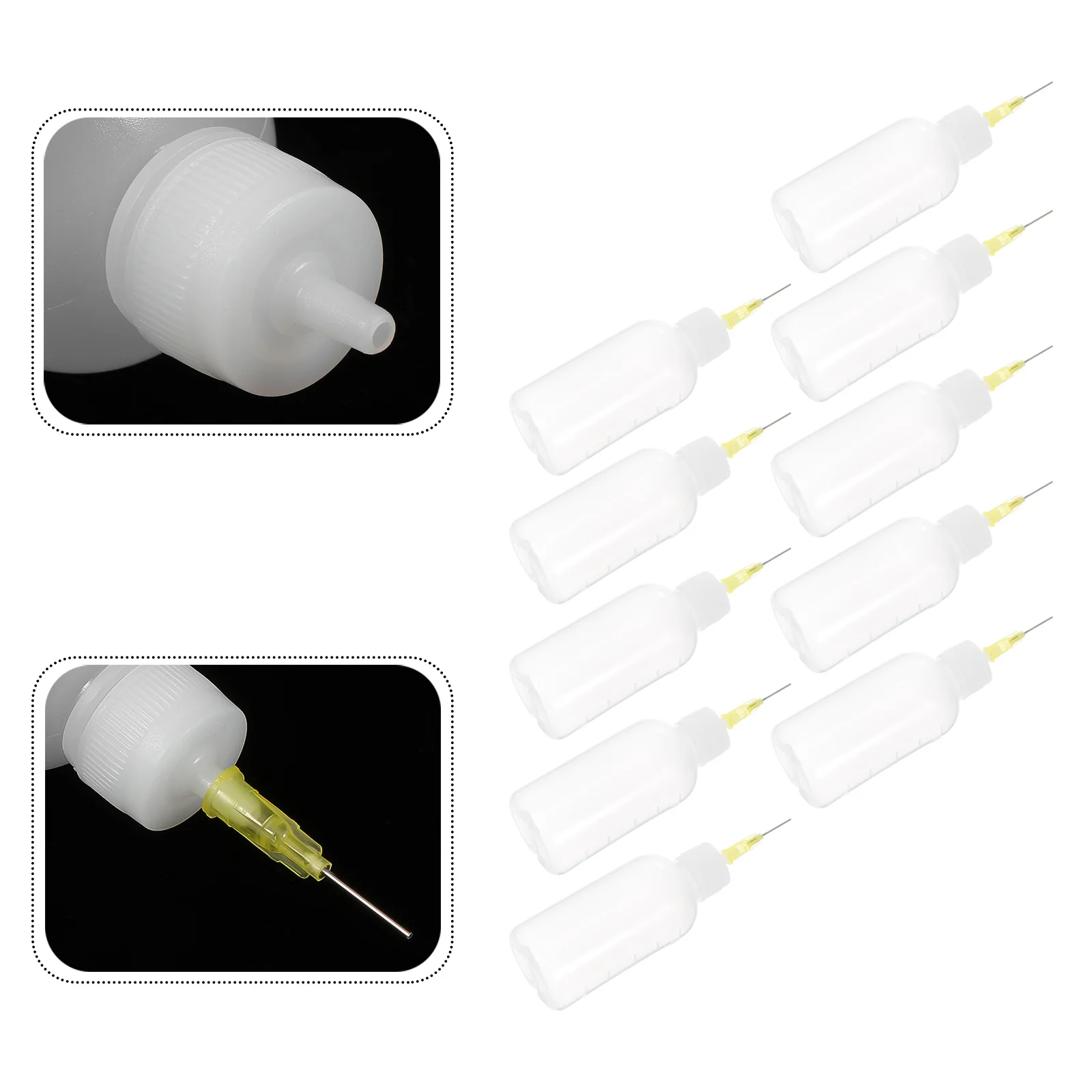 Bottle Needle Tip Applicator Gluing Oiler Small Dispenser Flux Liquiddispensing Solvent Oil Squeeze Dropper Glue Project Metal
Bottle Needle Tip Applicator Gluing Oiler Small Dispenser Flux Liquiddispensing Solvent Oil Squeeze Dropper Glue Project Metal