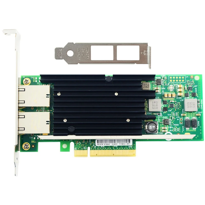 FULL-High Performance NIC X540-T2 With X540 Chipset 10Gbs, RJ45 Dualport PCI-Ex8 Server Desktop Network Card
FULL-High Performance NIC X540-T2 With X540 Chipset 10Gbs, RJ45 Dualport PCI-Ex8 Server Desktop Network Card