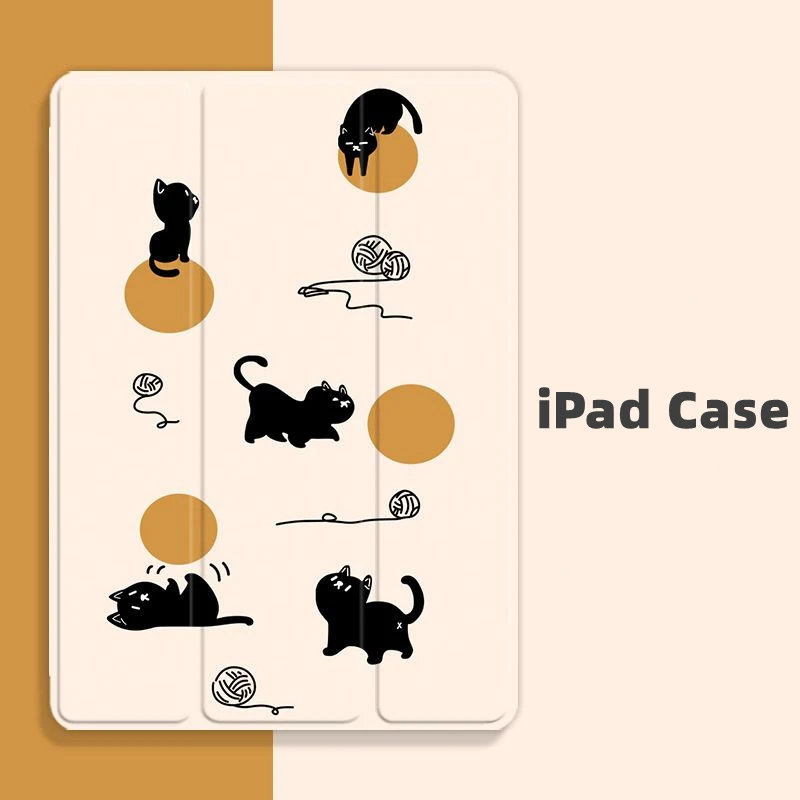 Симпатичный чехол для планшета IPad 5, 6, 9,7, чехол с японским котом для IPad Air 3, 4 Pro, 10,5, 11, 9,7 дюйма, Mini 4, 5, 6 с держателем для карандашей
Симпатичный чехол для планшета IPad 5, 6, 9,7, чехол с японским котом для IPad Air 3, 4 Pro, 10,5, 11, 9,7 дюйма, Mini 4, 5, 6 с держателем для карандашей