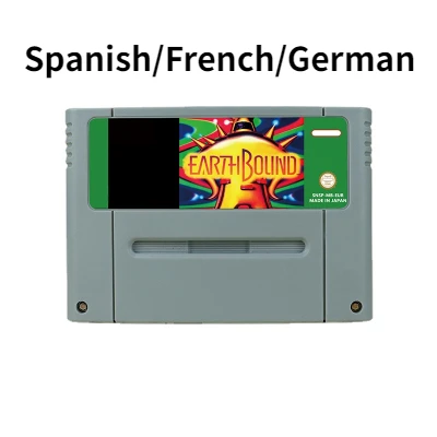 Special language Earthbound Secret of Mana Terranigma illusion of Time Tales of Phantasia Game for SNES EUR PAL 16 Bit
Special language Earthbound Secret of Mana Terranigma illusion of Time Tales of Phantasia Game for SNES EUR PAL 16 Bit