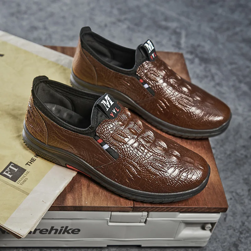 Men Casual Leather Shoes Flat PU Lace-Up Round Solid Color Breathable Non Slip Dress
Men Casual Leather Shoes Flat PU Lace-Up Round Solid Color Breathable Non Slip Dress