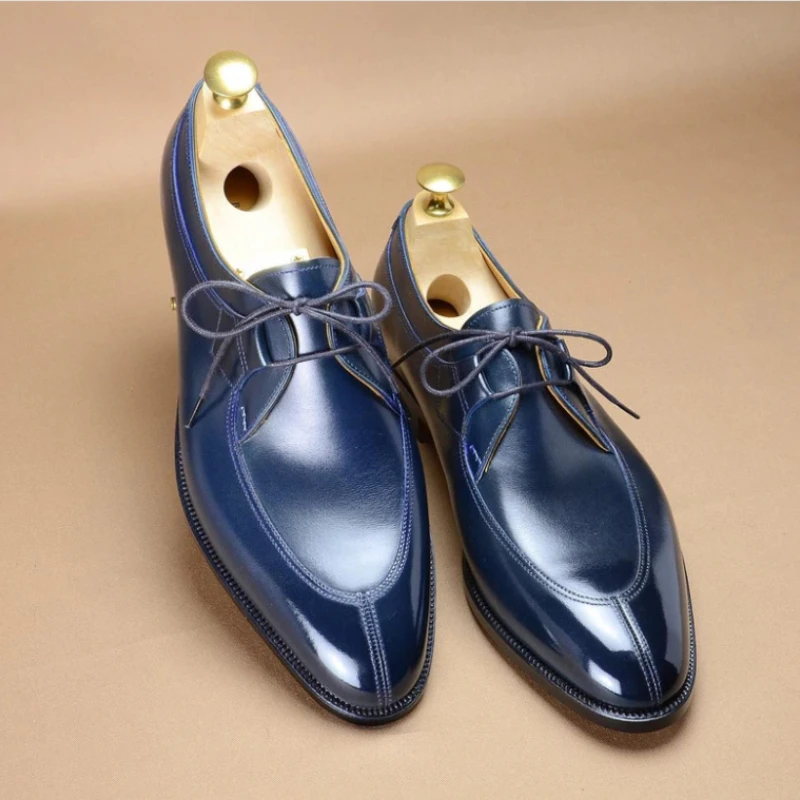 Derby Shoes Men Shoes Pu Short Heel Solid Color Lace Up Professional Classic Comfortable Non Slip Bridegroom Wedding Shoes AQ643
Derby Shoes Men Shoes Pu Short Heel Solid Color Lace Up Professional Classic Comfortable Non Slip Bridegroom Wedding Shoes AQ643