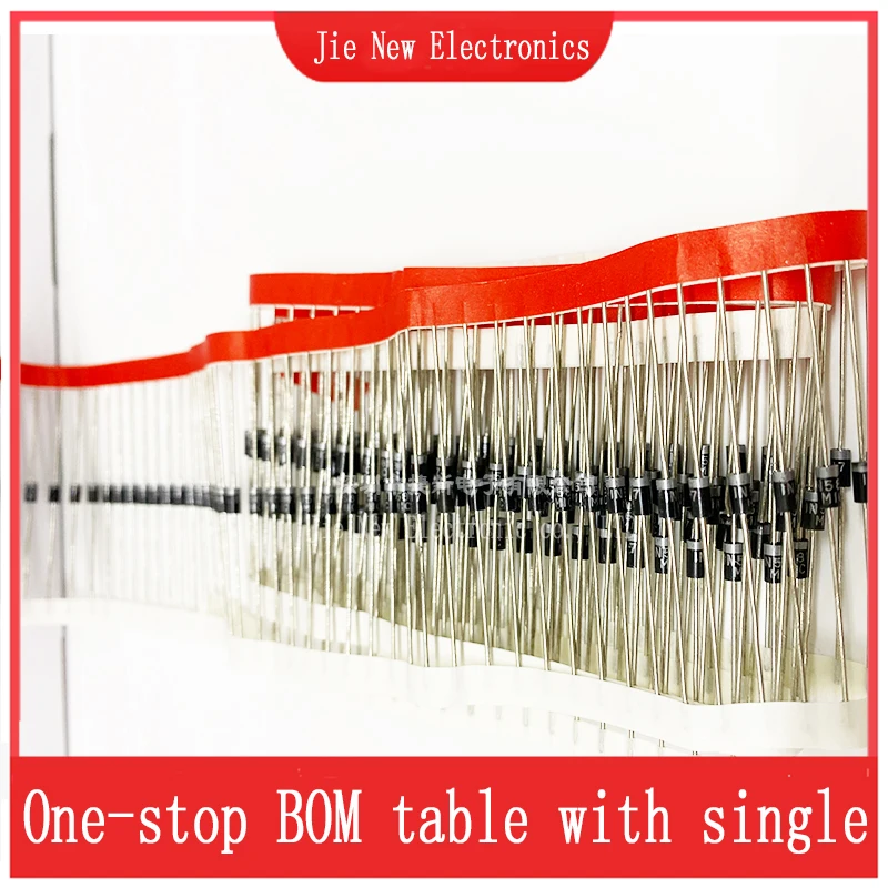 100PCS 1N4001 1N4004 1N4007 1N5819 FR107 FR157 FR207 UF4007 RL207 SR240 BYV26D Rectifier Diode
100PCS 1N4001 1N4004 1N4007 1N5819 FR107 FR157 FR207 UF4007 RL207 SR240 BYV26D Rectifier Diode