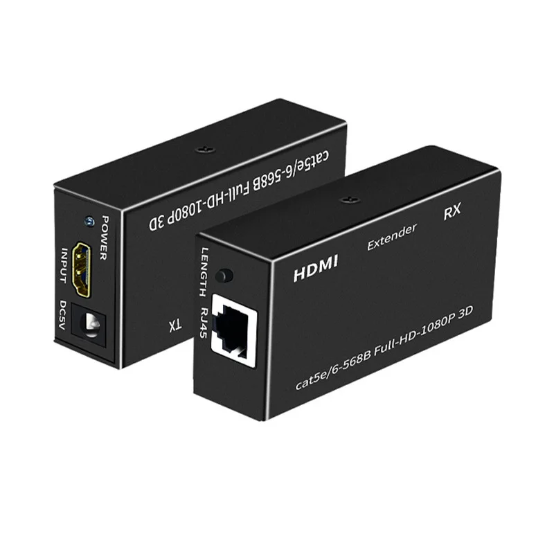 HDMI-compatible Extender Cat5e Cat 6 Ethernet IP TCP Signal HDMI To Lan Converter 1080p 3D HDMI Transmitter Receiver TX RX 60M
HDMI-compatible Extender Cat5e Cat 6 Ethernet IP TCP Signal HDMI To Lan Converter 1080p 3D HDMI Transmitter Receiver TX RX 60M