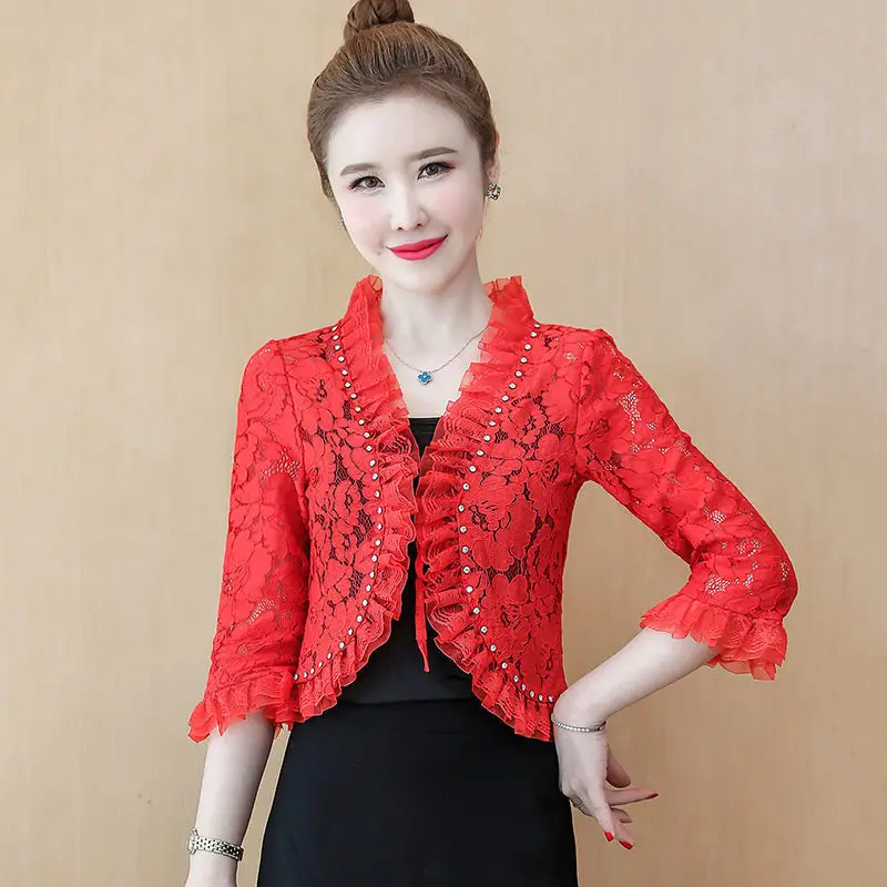 Thin Lace Cape Bolero Women Femme Mariage Chalas Mujer Evening Wedding Bridal Jacket Wraps Peleryna Cloak Boda White Shawl E158
Thin Lace Cape Bolero Women Femme Mariage Chalas Mujer Evening Wedding Bridal Jacket Wraps Peleryna Cloak Boda White Shawl E158