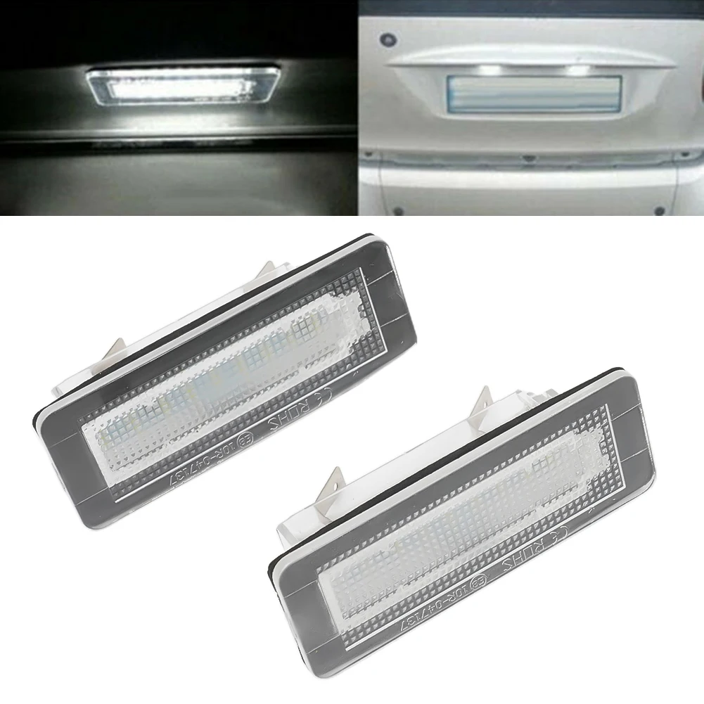2pcs Car LED License Plate 6500K Light White For Smart Fortwo Coupe Cabrio 450 451 Low Consumption High Lumen Output
2pcs Car LED License Plate 6500K Light White For Smart Fortwo Coupe Cabrio 450 451 Low Consumption High Lumen Output