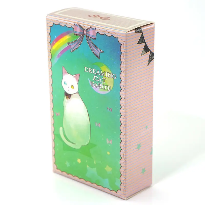 Cat Cards Tarot Desk Card Oracle Divination Game Deck Party Astrology Oracle Cards Game for Women Girl Tarot Cards
Cat Cards Tarot Desk Card Oracle Divination Game Deck Party Astrology Oracle Cards Game for Women Girl Tarot Cards