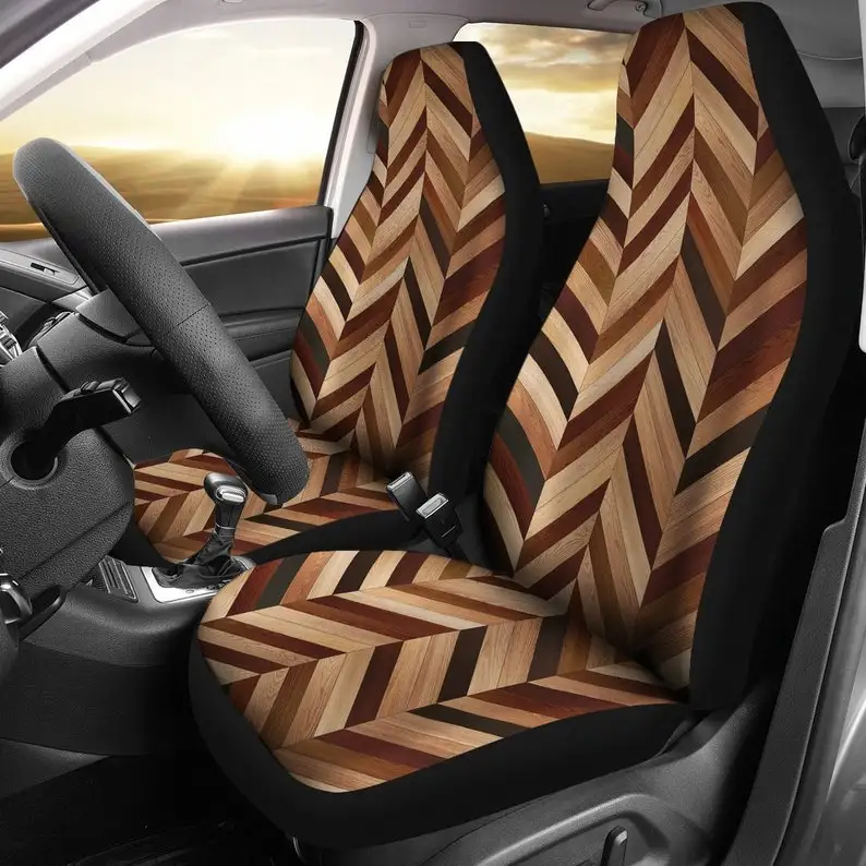 Brown Diagonal Wood Pattern Car Seat Covers Pair 2 Front Seat Covers Car Seat Protector Car Accessories
Brown Diagonal Wood Pattern Car Seat Covers Pair 2 Front Seat Covers Car Seat Protector Car Accessories