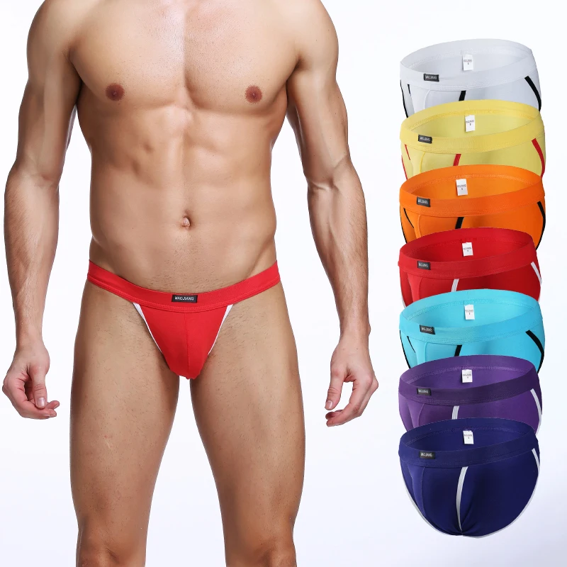 AIIOU Pure Cotton Sexy Men Underwear Jockstrap Gay Briefs Comfortable Breathable Bikini Underpants Solid Male Panties Lingerie
AIIOU Pure Cotton Sexy Men Underwear Jockstrap Gay Briefs Comfortable Breathable Bikini Underpants Solid Male Panties Lingerie