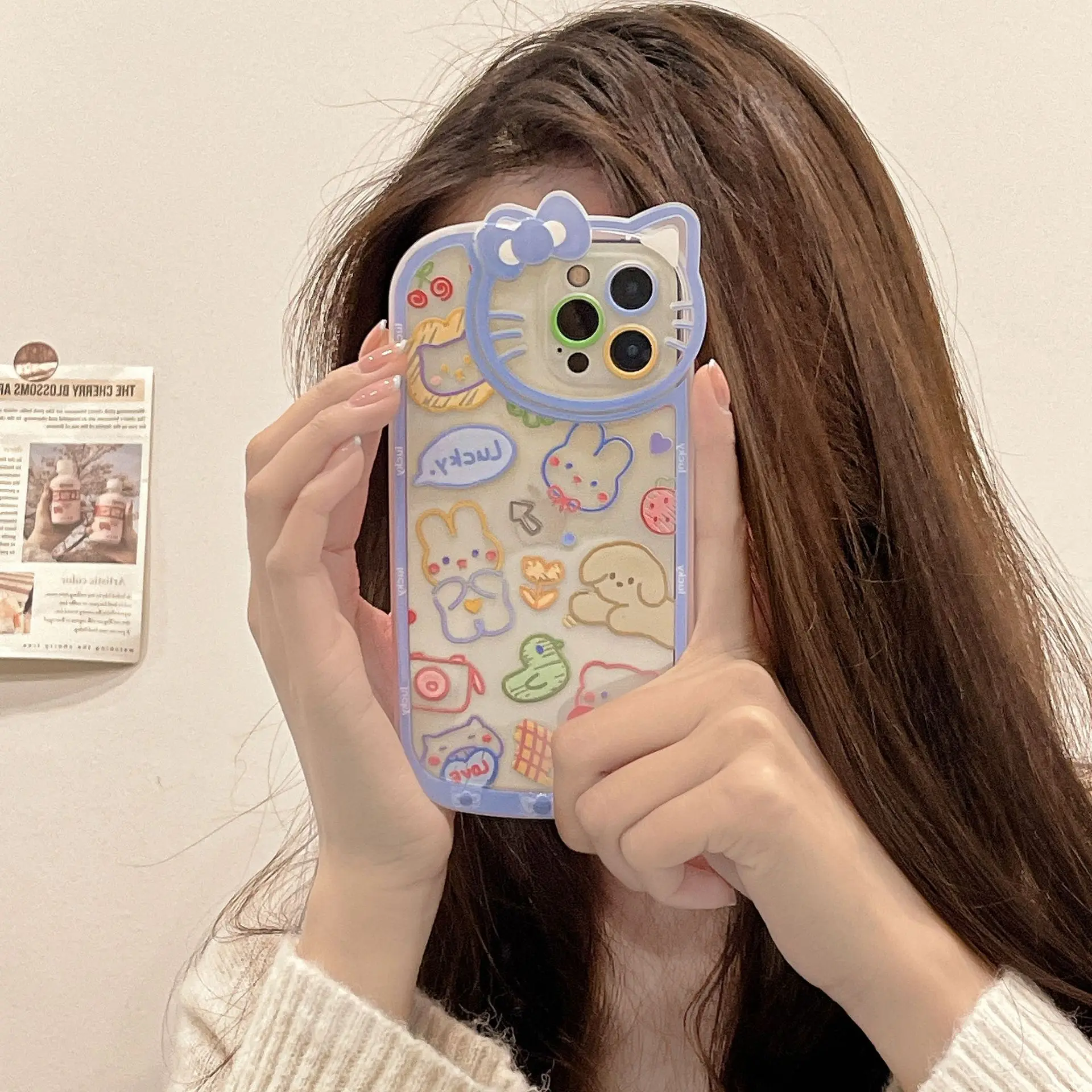 Cute Cartoon Phone Case for iphone 13 12 11 Pro Max X XR XS XSMAX Transparent Soft Silicone All-inclusive Anti-drop Cover 
Cute Cartoon Phone Case for iphone 13 12 11 Pro Max X XR XS XSMAX Transparent Soft Silicone All-inclusive Anti-drop Cover