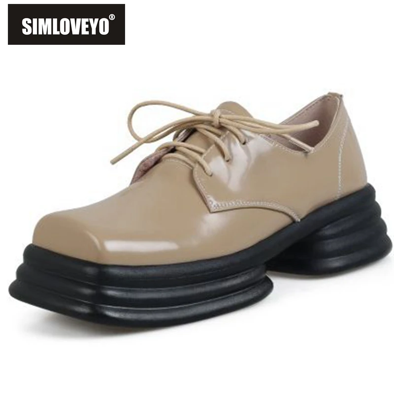 SIMLOVEYO 2022 весенние модные женские туфли-лодочки из коровьей кожи на толстом каблуке на платформе с квадратным носком на шнуровке размеры 34-39 ...
SIMLOVEYO 2022 весенние модные женские туфли-лодочки из коровьей кожи на толстом каблуке на платформе с квадратным носком на шнуровке размеры 34-39 ...
