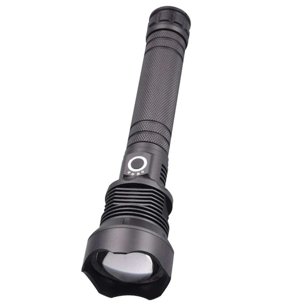 LED Flashlight USB Rechargeable High Brightness High Power Zoom Torch For Outdoor Camping
LED Flashlight USB Rechargeable High Brightness High Power Zoom Torch For Outdoor Camping