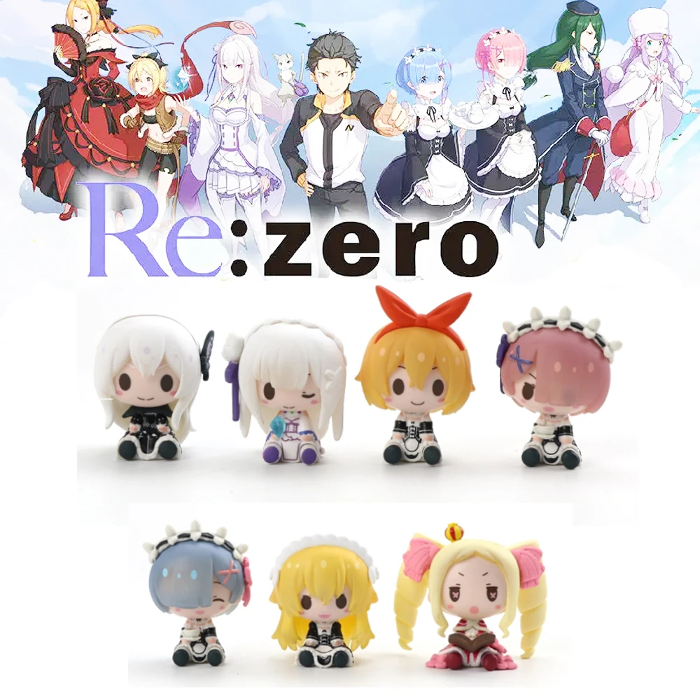 A Set Re:Life In A Different World From Zero PVC Action Figure Rem Ram Collection Model Toys Keychain Jewelry Gift
A Set Re:Life In A Different World From Zero PVC Action Figure Rem Ram Collection Model Toys Keychain Jewelry Gift
