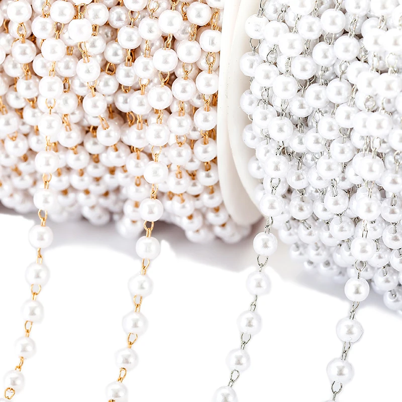 1 Meter Rhodium/KC gold Plated Copper Chain Pearl Beads Jewelry Making Supplies Chain DIY Necklace Earring Bracelet Chain Y4
1 Meter Rhodium/KC gold Plated Copper Chain Pearl Beads Jewelry Making Supplies Chain DIY Necklace Earring Bracelet Chain Y4