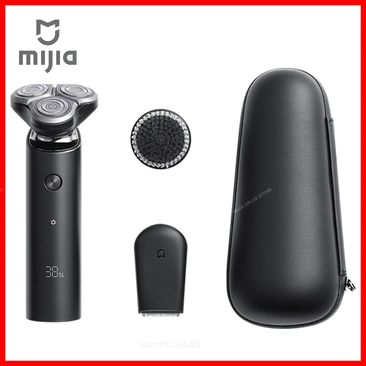 Электробритва Xiaomi Mijia S500c, портативная бритва с 3 плавающими головками для сухого и влажного бритья, моющийся триммер для бороды, умный тримм...
Электробритва Xiaomi Mijia S500c, портативная бритва с 3 плавающими головками для сухого и влажного бритья, моющийся триммер для бороды, умный тримм...