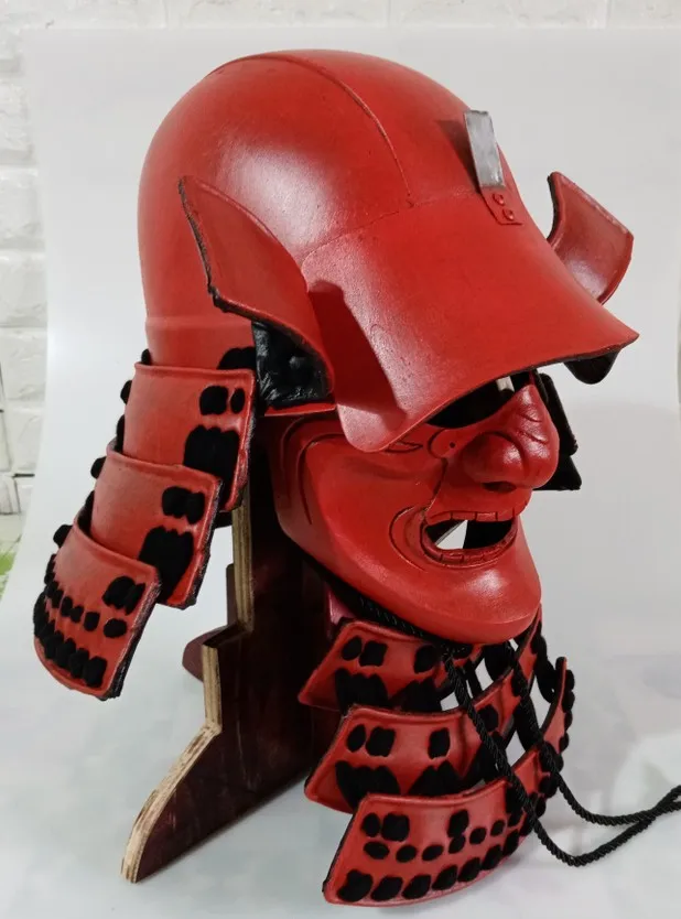 Real RED Black Japanese Samurai HelmetS Handmade cosplay headwear FOR Samurai Armors
Real RED Black Japanese Samurai HelmetS Handmade cosplay headwear FOR Samurai Armors