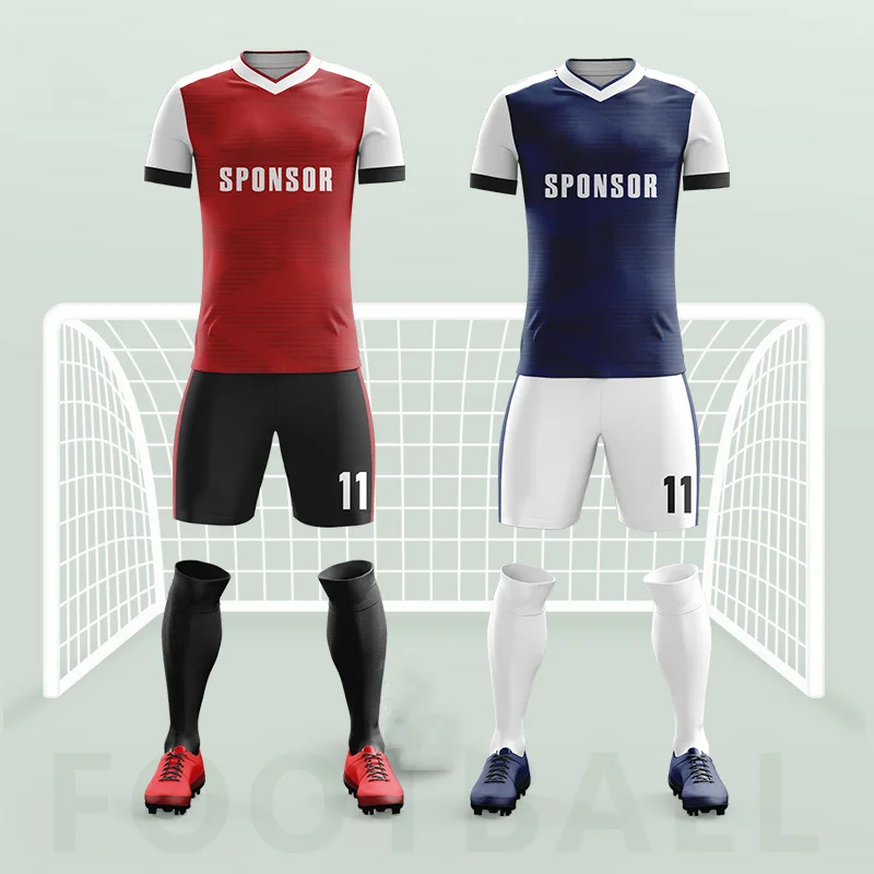 Soccer Kits For Men Full Sublimation Customizable Club Team Name Logo Printed Sportwear Quickly Dry Training Football Tracksuits
Soccer Kits For Men Full Sublimation Customizable Club Team Name Logo Printed Sportwear Quickly Dry Training Football Tracksuits