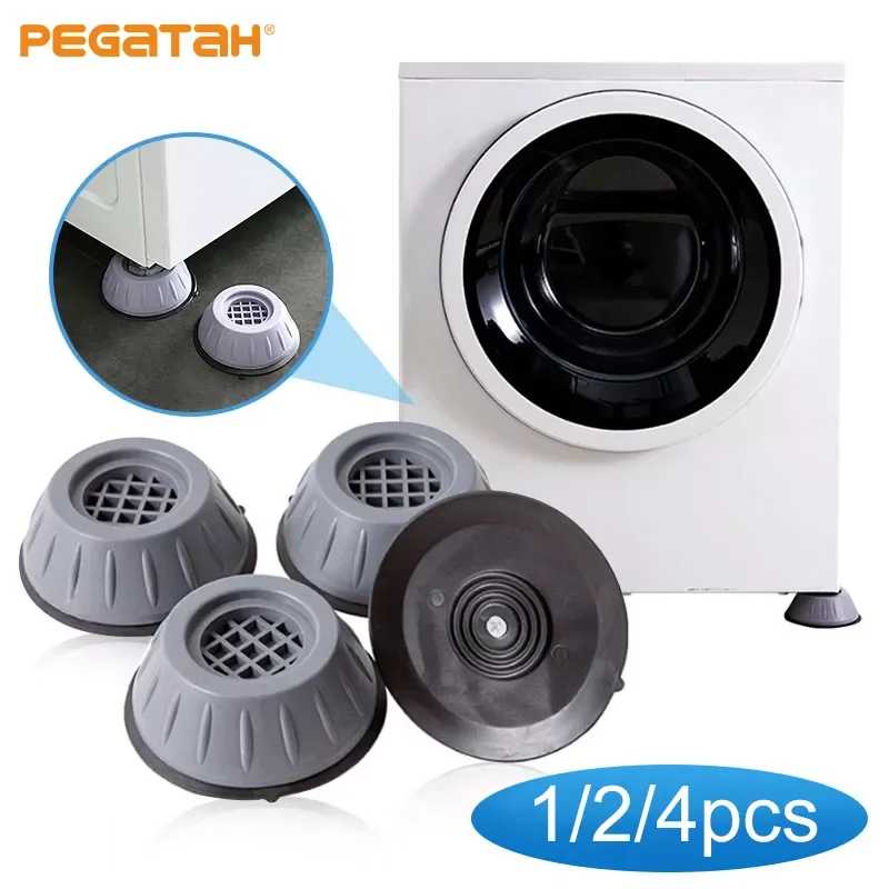 1/2/4Pcs Anti Vibration Feet Pads Rubber Mat Slipstop Silent Universal Washing Machine Refrigerator Support Dampers Stand
1/2/4Pcs Anti Vibration Feet Pads Rubber Mat Slipstop Silent Universal Washing Machine Refrigerator Support Dampers Stand