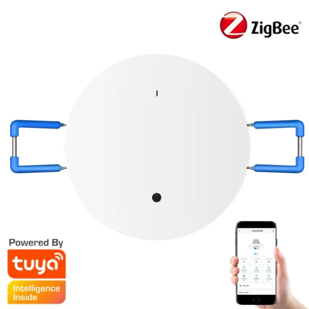 Tuya ZigBee Ceiling-mounted Motion Sensor Smart Home Smart Human Presence Sensor Infrared Detection Light Sensor
Tuya ZigBee Ceiling-mounted Motion Sensor Smart Home Smart Human Presence Sensor Infrared Detection Light Sensor