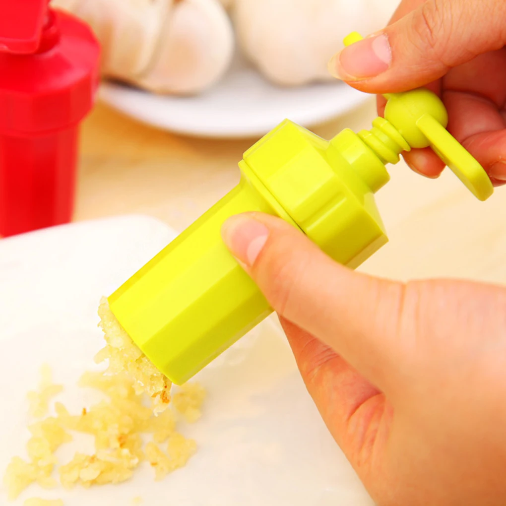 Resin Garlic Press Mash Crusher Manuel Kitchen Tool Gadget Multifunctional Ginger Presser Color Random
Resin Garlic Press Mash Crusher Manuel Kitchen Tool Gadget Multifunctional Ginger Presser Color Random
