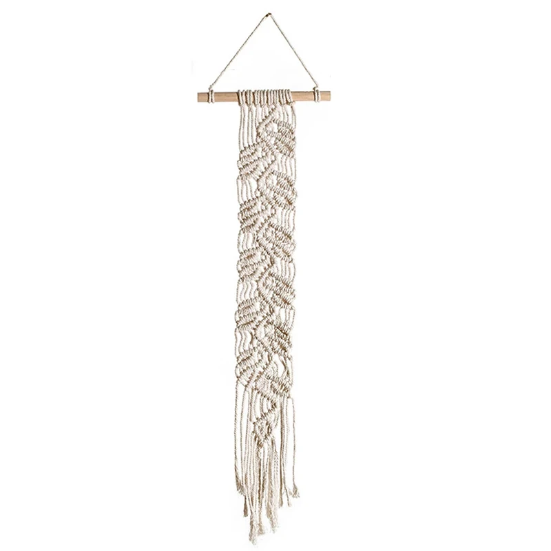 LJL-Macrame Hand Woven Tapestry Boho Wall Hanging Room Decoration Crafts Geometric Art Living Room Home Backdrop Decor
LJL-Macrame Hand Woven Tapestry Boho Wall Hanging Room Decoration Crafts Geometric Art Living Room Home Backdrop Decor