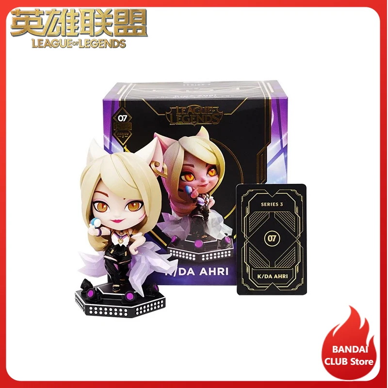 League of Legends Game K/DA Skin Series Q Ahri The Nine-Tailed Fox Action Figure Model Ornaments Collectibles Gift Doll Toy Cute
League of Legends Game K/DA Skin Series Q Ahri The Nine-Tailed Fox Action Figure Model Ornaments Collectibles Gift Doll Toy Cute