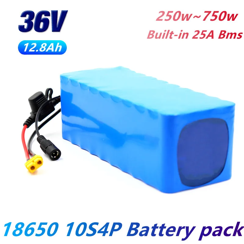 36V 12.8Ah Built-in bms Lithium Battery Pack 10s4p 18650 3200mAh 750W 500W 450W 350w Ebike Electric Car Bicycle Motor Scooter
36V 12.8Ah Built-in bms Lithium Battery Pack 10s4p 18650 3200mAh 750W 500W 450W 350w Ebike Electric Car Bicycle Motor Scooter