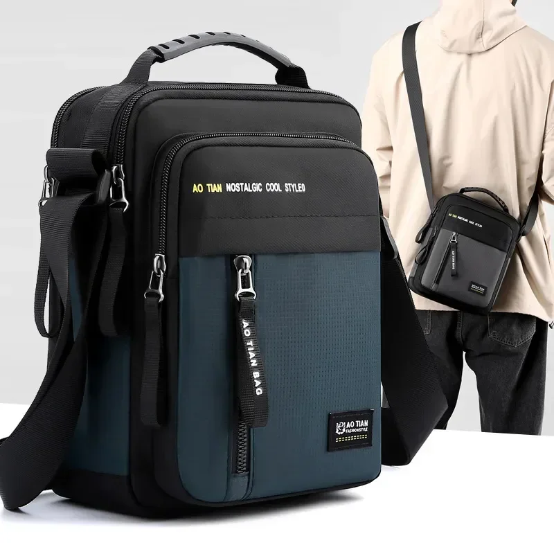 2023 High Quality Men's Handbags Oxford Bag For Man Male Cross Body Shoulder Messenger Bags Men's Casual Bussiness Handbags
2023 High Quality Men's Handbags Oxford Bag For Man Male Cross Body Shoulder Messenger Bags Men's Casual Bussiness Handbags