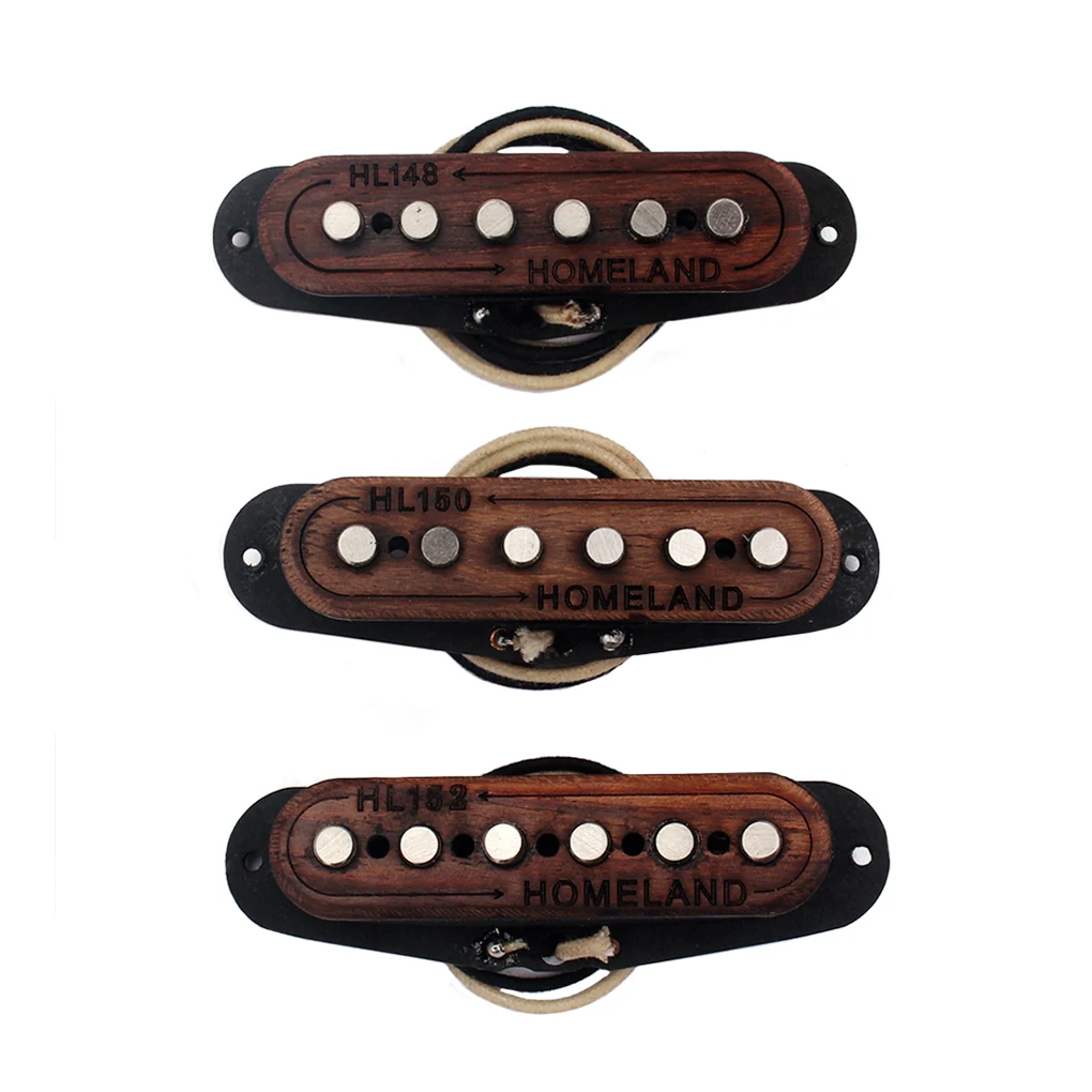 Pack of 3 Pickups Single Coil Double Output Electric Transducer Humbucker Pickup Premium Material Replacement for Guitar
Pack of 3 Pickups Single Coil Double Output Electric Transducer Humbucker Pickup Premium Material Replacement for Guitar