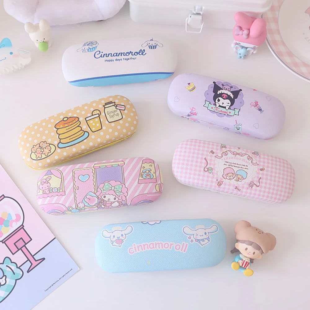 Sanrioed Cute Anime Kawaii Cartoon Cinnamoroll Pompom Purin Littletwinstars Portable Glasses Case Women Eyewear Protector Cover
Sanrioed Cute Anime Kawaii Cartoon Cinnamoroll Pompom Purin Littletwinstars Portable Glasses Case Women Eyewear Protector Cover