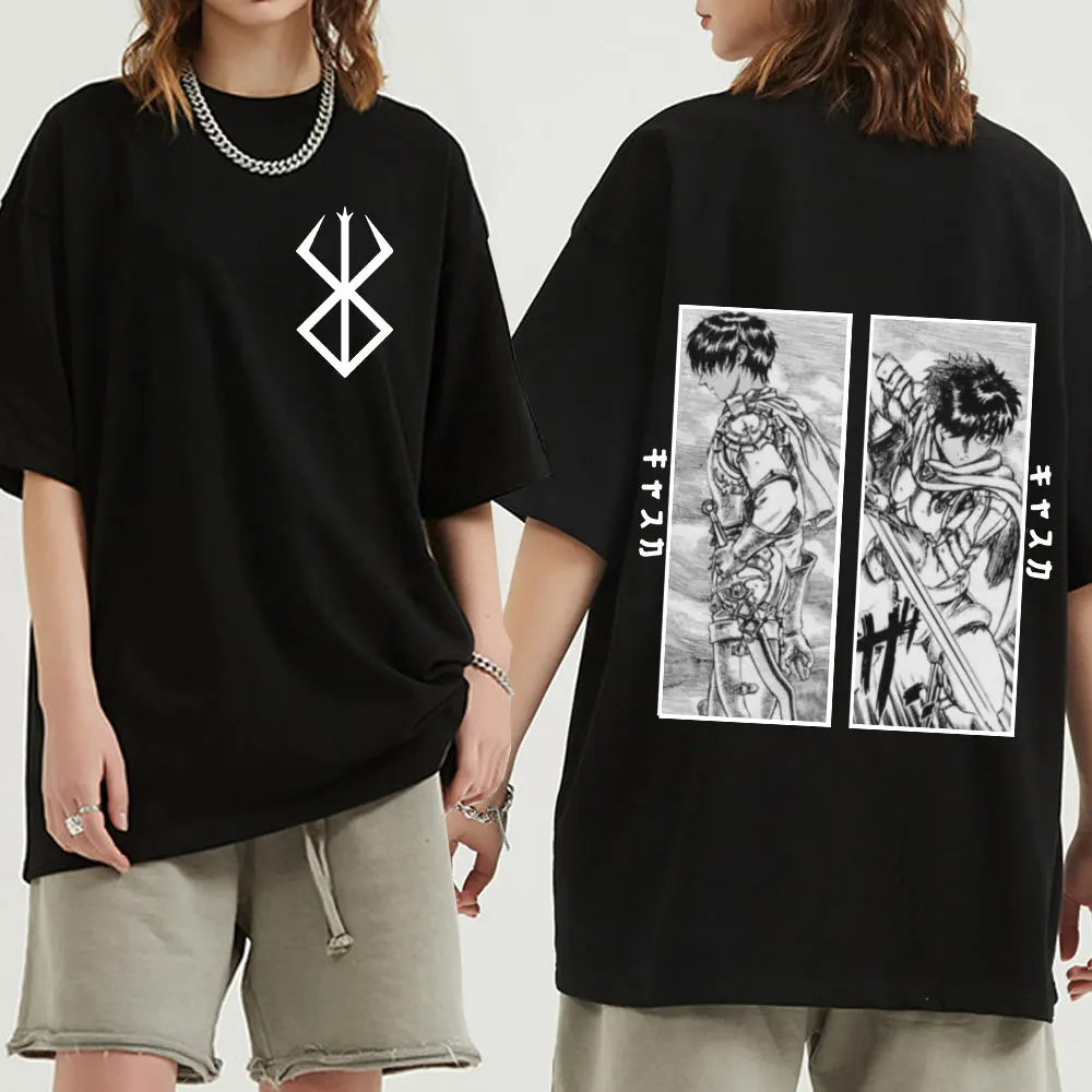 Japanese Anime Berserk Guts Casca T Shirt Men's Cool Manga Graphic Vintage T-shirt Streetwear T-shirts Hip Hop Tops Tees Male
Japanese Anime Berserk Guts Casca T Shirt Men's Cool Manga Graphic Vintage T-shirt Streetwear T-shirts Hip Hop Tops Tees Male