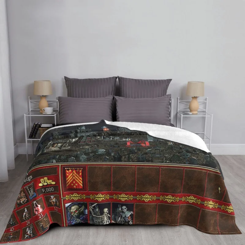 Heroes Of Might & Magic 3 Blanket Fleece Autumn/Winter Plaid Anime Video Game Lightweight Throw Blanket Home Couch Bedspread
Heroes Of Might & Magic 3 Blanket Fleece Autumn/Winter Plaid Anime Video Game Lightweight Throw Blanket Home Couch Bedspread