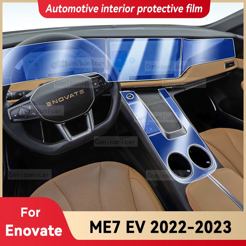 Для Enovate ME7 EV 2022 2023 Защитная пленка для салона автомобиля центральной консоли приборной панели наклейка против царапин аксессуары
Для Enovate ME7 EV 2022 2023 Защитная пленка для салона автомобиля центральной консоли приборной панели наклейка против царапин аксессуары