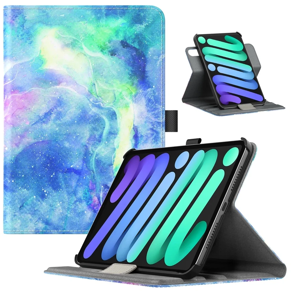 Case for New iPad Mini 6th Generation,iPad 6 Case(8.3-inch, 2021),90 Degree Rotating Cover, Support Touch ID & iPencil
Case for New iPad Mini 6th Generation,iPad 6 Case(8.3-inch, 2021),90 Degree Rotating Cover, Support Touch ID & iPencil