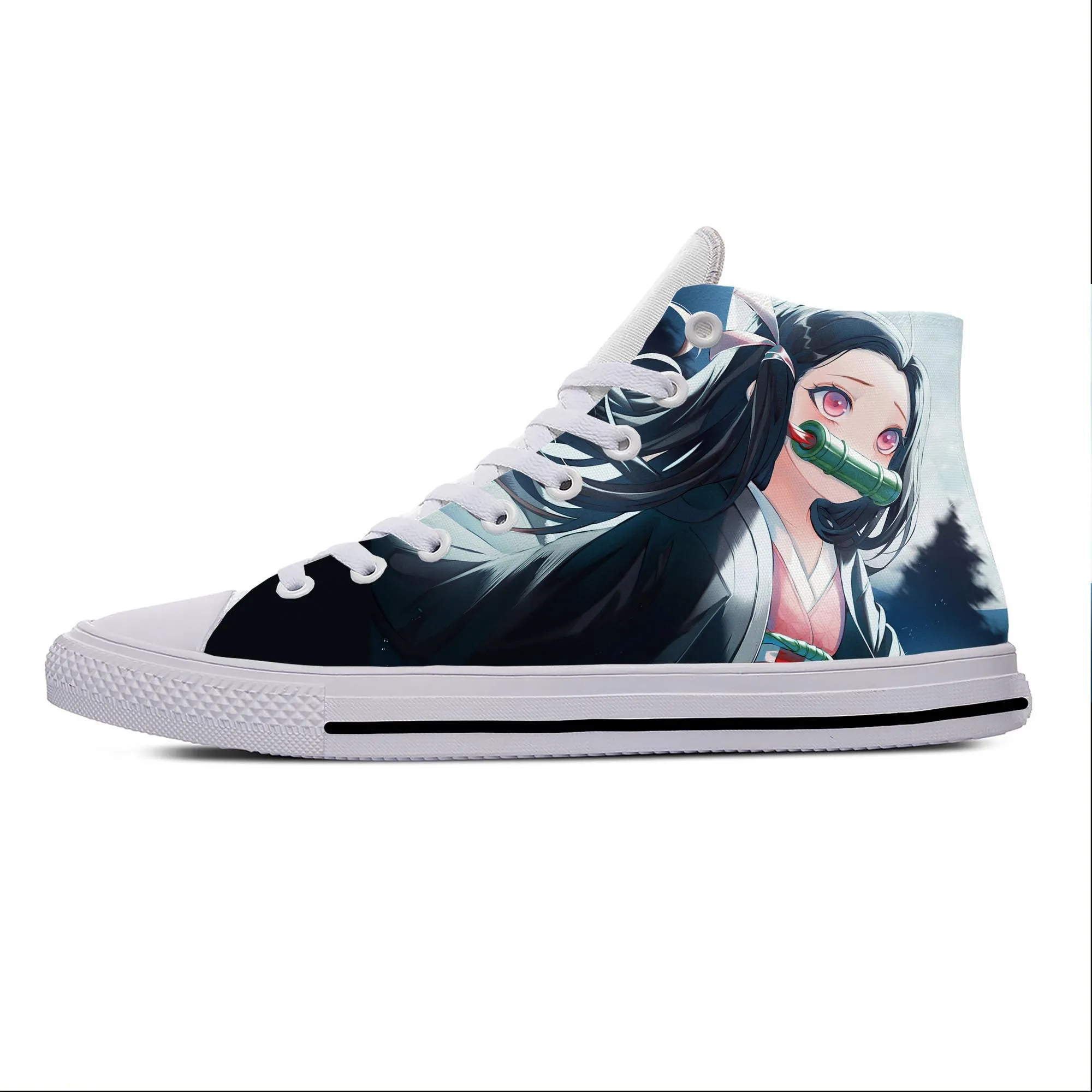 Hot Cool Anime Demon Slayer Kimetsu No Yaiba Kamado Nezuko Casual Shoes High Top Men Women Fashion Sneakers Classic Board Shoes
Hot Cool Anime Demon Slayer Kimetsu No Yaiba Kamado Nezuko Casual Shoes High Top Men Women Fashion Sneakers Classic Board Shoes
