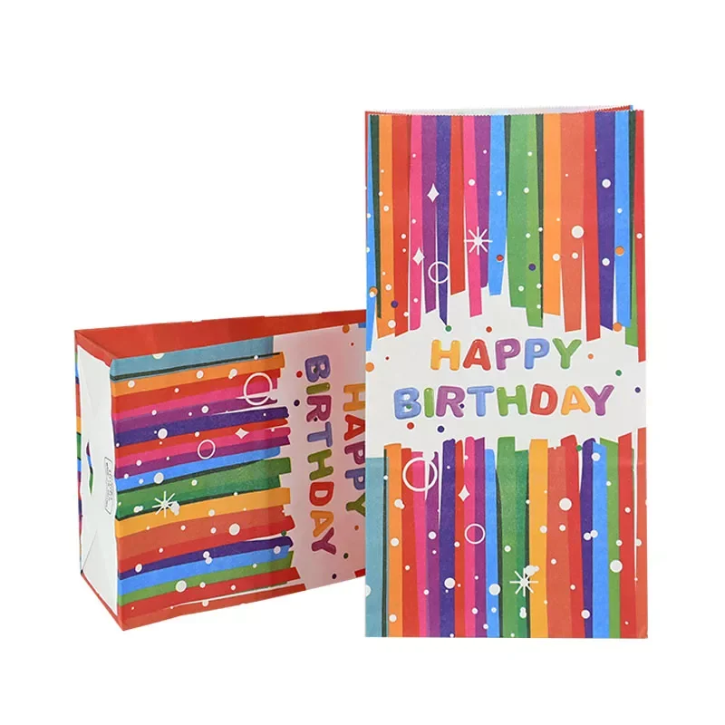 Happy Birthday Printed Kraft Paper Candy Bag Cookie Gift Packaging Bags Box Child Kids Birthday Party Supplies 24X13cm
Happy Birthday Printed Kraft Paper Candy Bag Cookie Gift Packaging Bags Box Child Kids Birthday Party Supplies 24X13cm