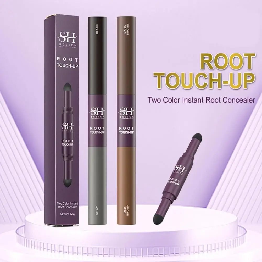 Unisex Waterproof Hairline Powder Pen Double Colors Control Hair Root Edge Blackening Concealer Stick Makeup Beauty Tools Sevich
Unisex Waterproof Hairline Powder Pen Double Colors Control Hair Root Edge Blackening Concealer Stick Makeup Beauty Tools Sevich