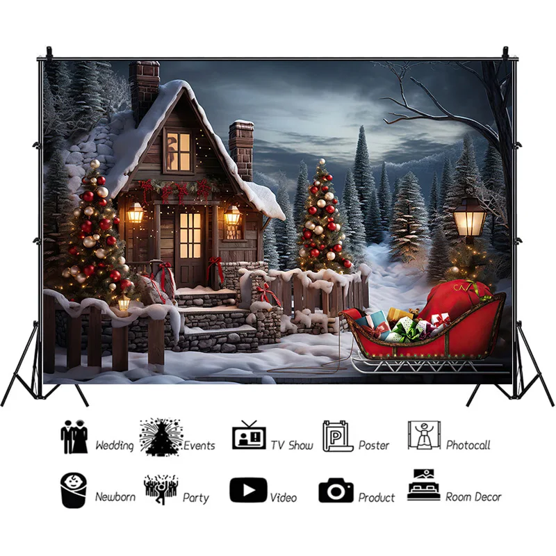 SHENGYONGBAO Christmas Day Photography Backdrops Happy Magic Xmas Eve New Year Candy Fireplace Studio Background Props JD-01
SHENGYONGBAO Christmas Day Photography Backdrops Happy Magic Xmas Eve New Year Candy Fireplace Studio Background Props JD-01